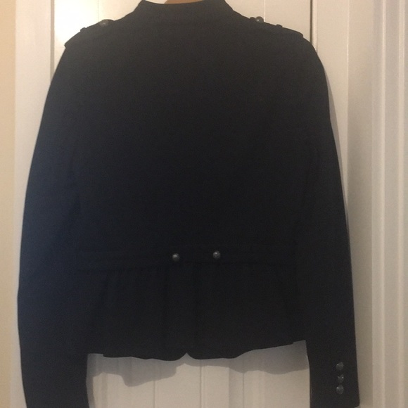 Vince Camino Military Style Black Jacket. Sz 10P - Picture 7 of 8